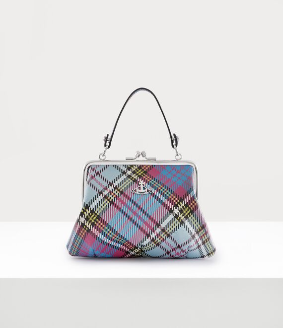 Vivienne Westwood Granny Frame Purse in MACANDY TARTAN